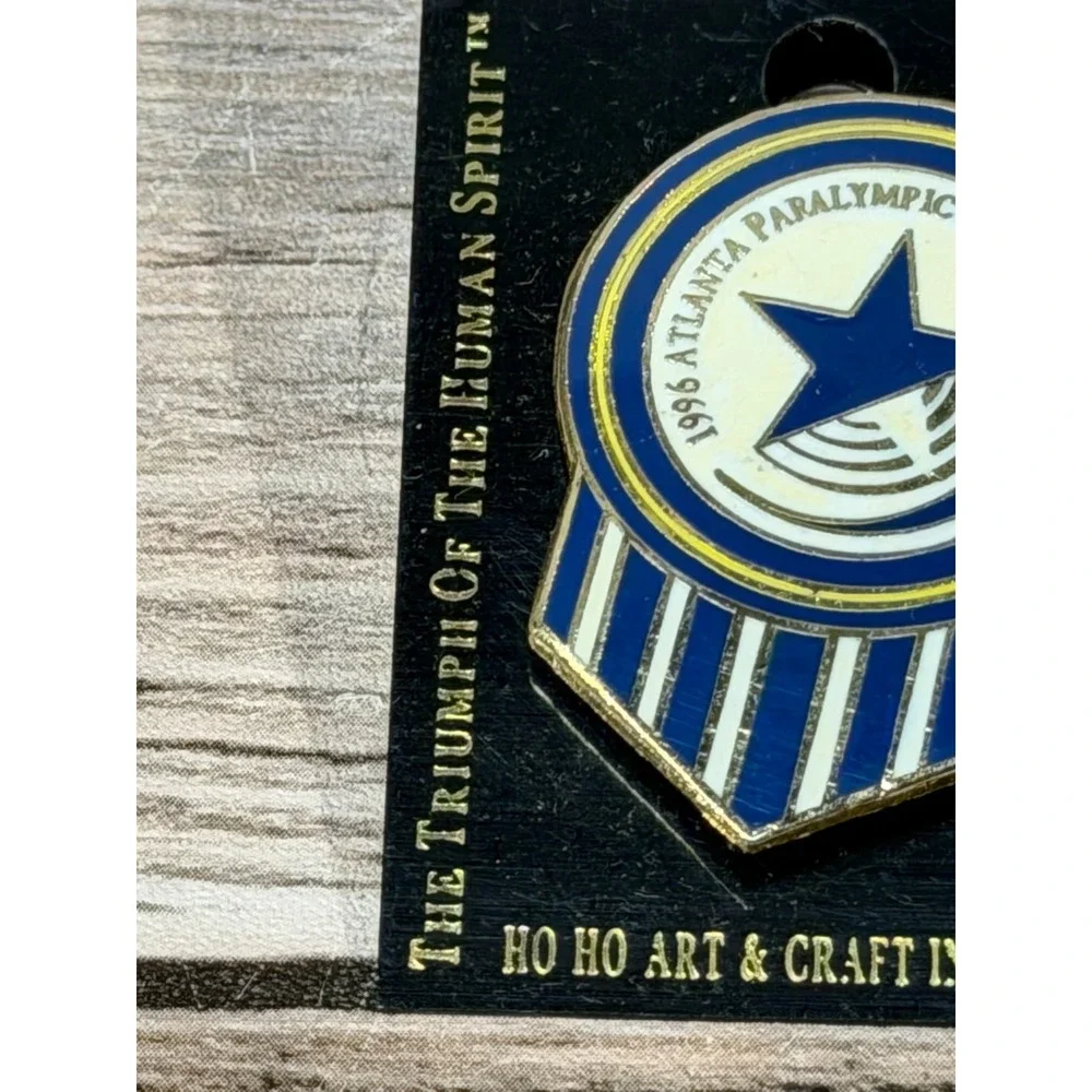 Vintage 1996 Atlanta Paralumpic Games Trading Pin